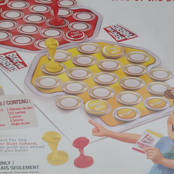 Beat the Parents Board Game Kids vs Grown Ups For Ages 6+ Family Fun Night - Picture 8 of 9